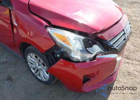 2021 Mitsubishi Mirage G4 Carbonite Edition/Es/Le z USA, uszkodzony, nr VIN ML32FUFJ6MHF01552